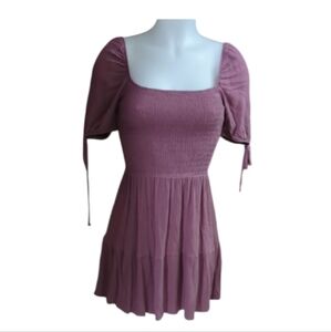Size S Elegant Mauve Dress